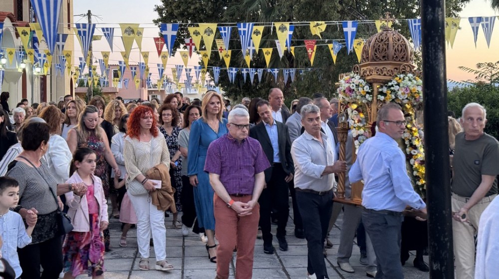 ΒΑΣΙΛΙΚΟ ΧΑΛΚΙΔΑΣ: Πανηγύρισε με λαμπρότητα ο ναός του Οσίου Ιωάννη Ρώσου