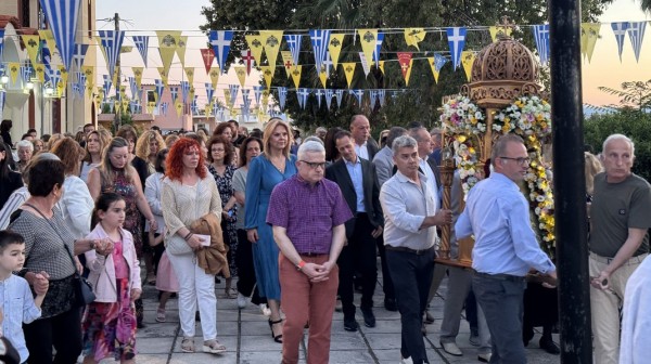 ΒΑΣΙΛΙΚΟ ΧΑΛΚΙΔΑΣ: Πανηγύρισε με λαμπρότητα ο ναός του Οσίου Ιωάννη Ρώσου