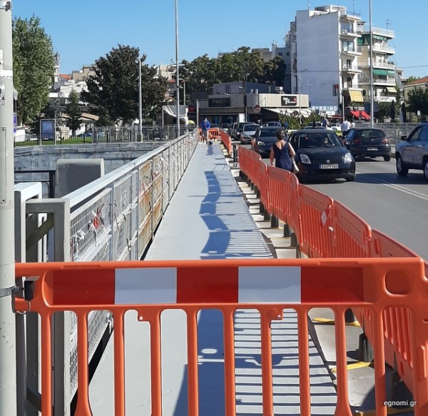 ΠΑΛΙΑ ΓΕΦΥΡΑ-ΧΑΛΚΙΔΑ: Γίνονται εργασίες και χρειάζεται μεγάλη προσοχή