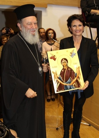 Μέγα πλήθος στη Χαλκίδα για την Άλκηστη Πρωτοψάλτη