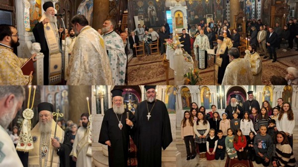 Τιμητική χειροθέτηση Πρωτοπρεσβυτέρου για τον εφημέριο της Αμαρύνθου