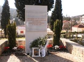 Μνημείο για τον άτυχο αστυνομικό στο Δίστομο