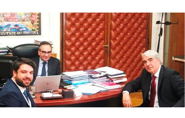 Κεδίκογλου και Χατζημαργαρίτης συναντήθηκαν με τον υφυπουργό Υγείας