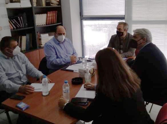 ΧΑΛΚΙΔΑ: Σύσκεψη στα γραφεία του Οικονομικού Επιμελητηρίου για τα προβλήματα της Εύβοιας