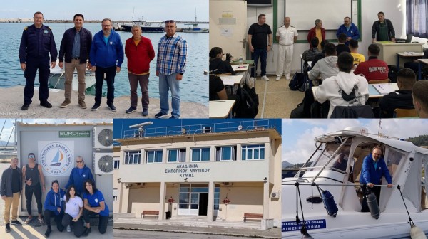 Στην Κύμη ο γενικός γραμματέας του Υπουργείου Εμπορικής Ναυτιλίας