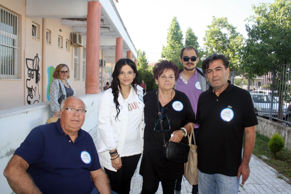 ΕΚΛΟΓΕΣ ΔΗΜΟΣ ΧΑΛΚΙΔΕΩΝ: Με αισιοδοξία στην κάλπη το team της Αννας Παππά