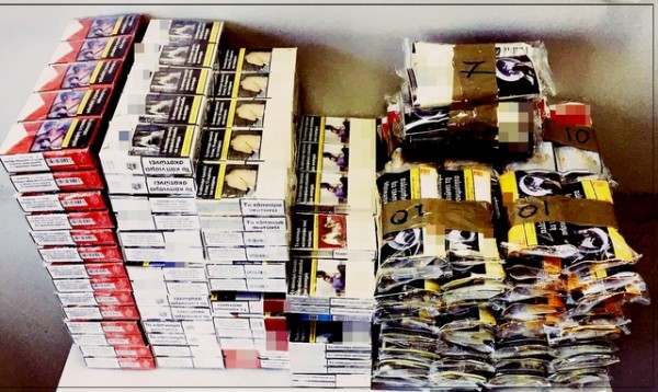 ΧΑΛΚΙΔΑ: Δύο Έλληνες μπλεγμένοι σε λαθρεμπόριο καπνού και τσιγάρων - Συνελήφθη ο ένας