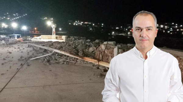 ΔΡΟΣΙΑ ΧΑΛΚΙΔΑΣ: Η κακοκαιρία κατέστρεψε το λιμανάκι