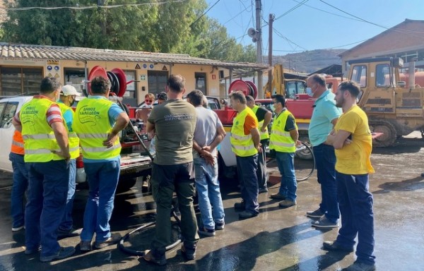 ΧΑΛΚΙΔΑ: Άσκηση ετοιμότητας σε περίπτωση φωτιάς στο Δήμο Χαλκιδέων