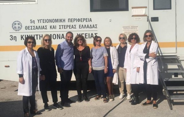 Ένεση υγείας στους Σκυριανούς από κινητή ιατρική μονάδα