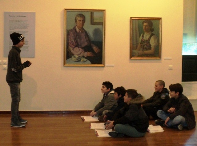 Μαθητές του 1ου Γυμνασίου Χαλκίδας στο ίδρυμα Λασκαρίδη στον Πειραιά