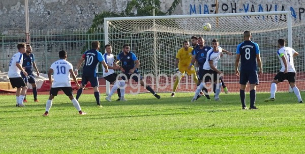 ΑΟ ΧΑΛΚΙΣ-ΒΥΖΑΣ ΜΕΓΑΡΩΝ 1-1: Ηρωικά πάλεψε και το κακό σερί σταμάτησε
