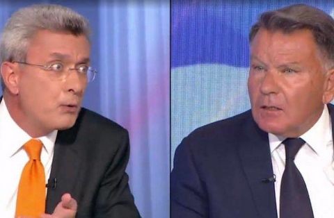 Μεγάλος τσακωμός Χατζηνικολάου και Κούγια ζωντανά στο στούντιο (VIDEO)