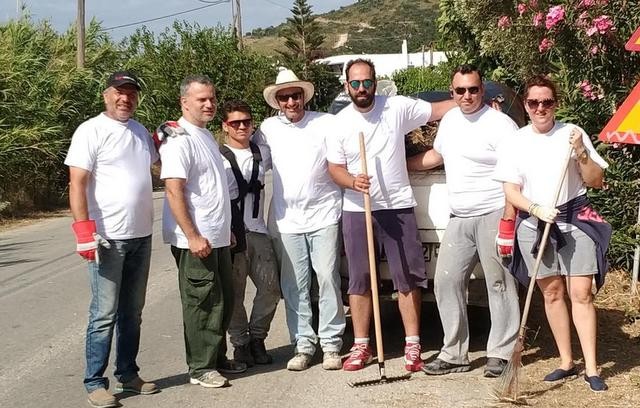 ΣΚΥΡΟΣ: Εθελοντική δράση καθαριότητας στους Ασπούς
