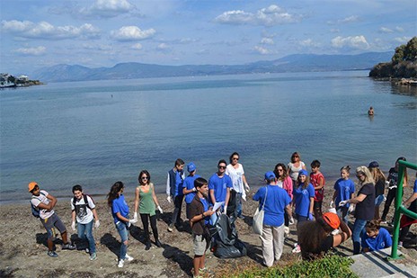 Καθάρισαν την παραλία της Σουβάλας στη Χαλκίδα