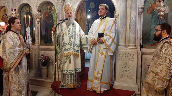 Άξιος ο Άνθιμος από τα Πολιτικά νέος διάκονος της Μητρόπολης Χαλκίδος