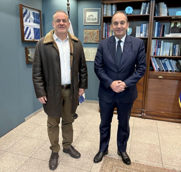 Συνάντηση του Θανάση Ζεμπίλη με τον Υπουργό Ναυτιλίας Γιάννη Πλακιωτάκη