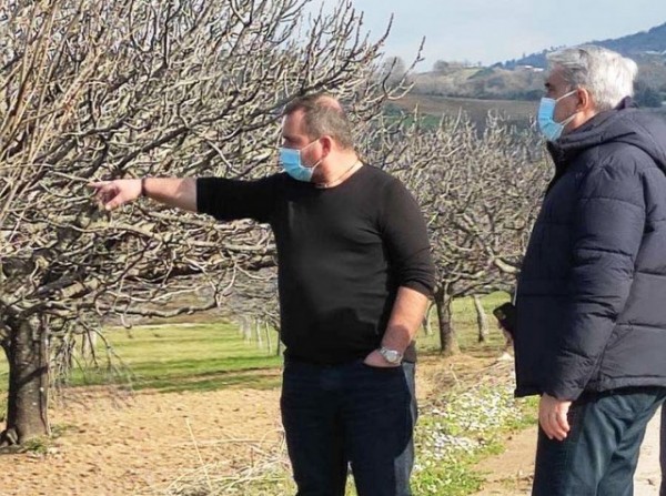 Περιοδεία του Σίμου Κεδίκογλου στη Βόρεια Εύβοια