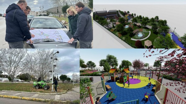 ΧΑΛΚΙΔΑ: Ξεκίνησαν οι εργασίες για το νέο Πάρκο Ελευθερίας