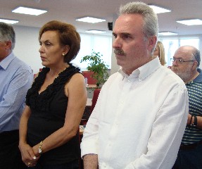 Εγινε αγιασμός στο νέο δημαρχείο Ερέτριας