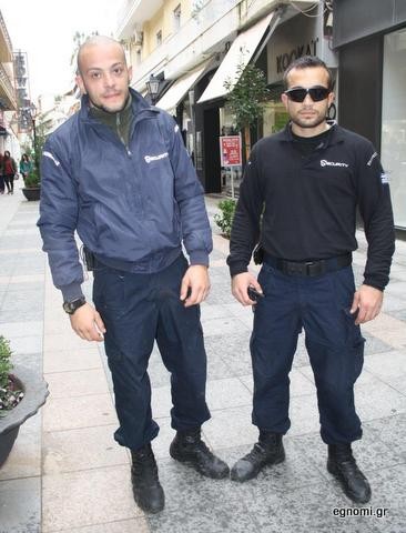 Δυναμικοί σεκιουριτάδες ο Αλέξανδρος και ο Μπάμπης