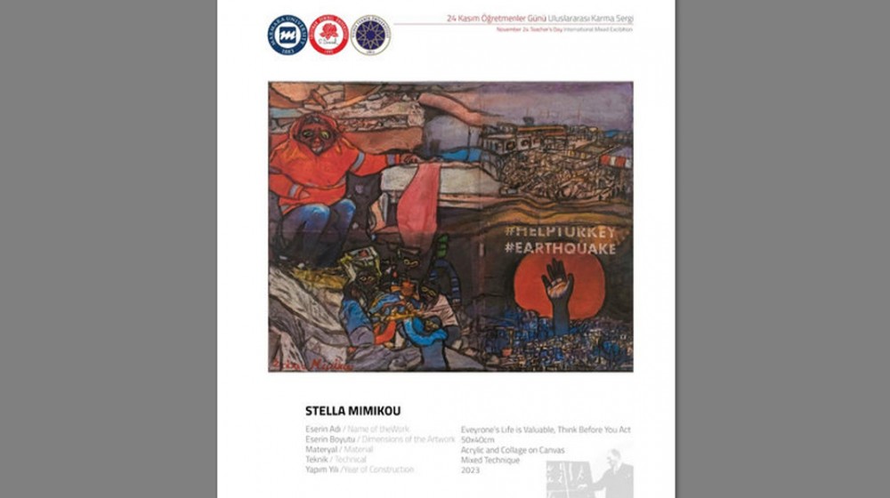 Η Στέλλα Μιμίκου συμμετείχε σε δύο διεθνείς εκθέσεις