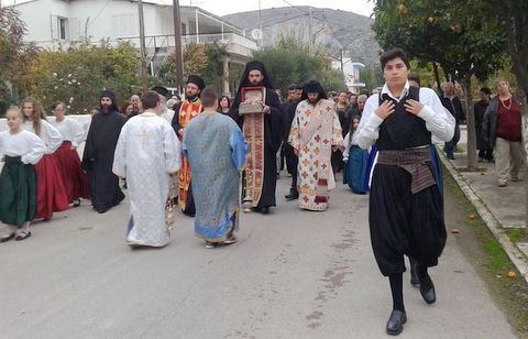 Η Λάμψακος υποδέχτηκε την κάρα του Αγίου Παρθενίου Επισκόπου Λαμψάκου