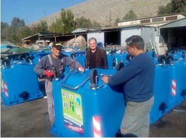 Παρέλαβε 67 νέους κάδους ανακύκλωσης ο Δήμος Χαλκιδέων