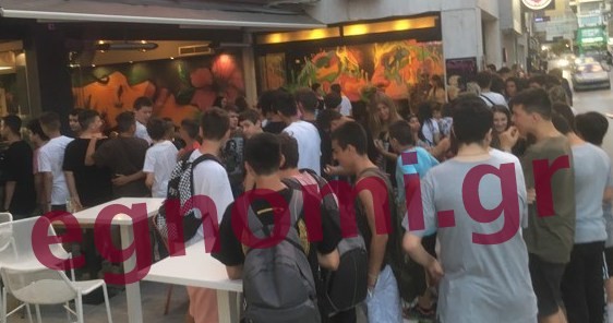ΧΑΛΚΙΔΑ ΚΟΡΩΝΟΙΟΣ: «Πάτα με να σε πατώ» στην οδό Αγγελή Γοβιού!