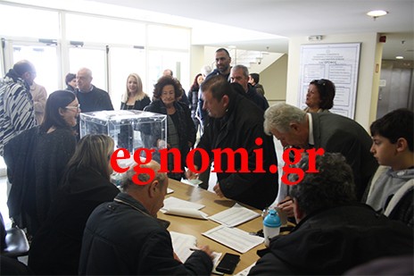 ΦΩΤΟΡΕΠΟΡΤΑΖ από τις εκλογές του Κινήματος Αλλαγής στη Χαλκίδα