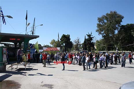 Εργατική Πρωτομαγιά στα Τσιμέντα Χαλκίδας