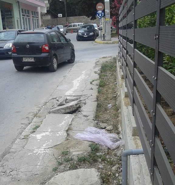 ΣΙΟΛΙΑΣ: Αυτό είναι ένα από τα πεζοδρόμια της έξυπνης πόλης