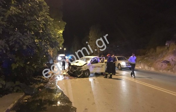 Χαλκίδα: Θανατηφόρο τροχαίο στη διασταύρωση Λαμψάκου - Νεκροί οι δύο οδηγοί των οχημάτων (video)
