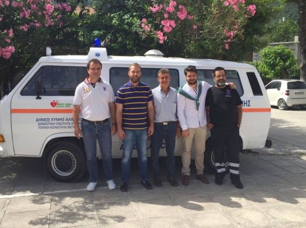 Το Μετόχι Κύμης απέκτησε δικό του ασθενοφόρο