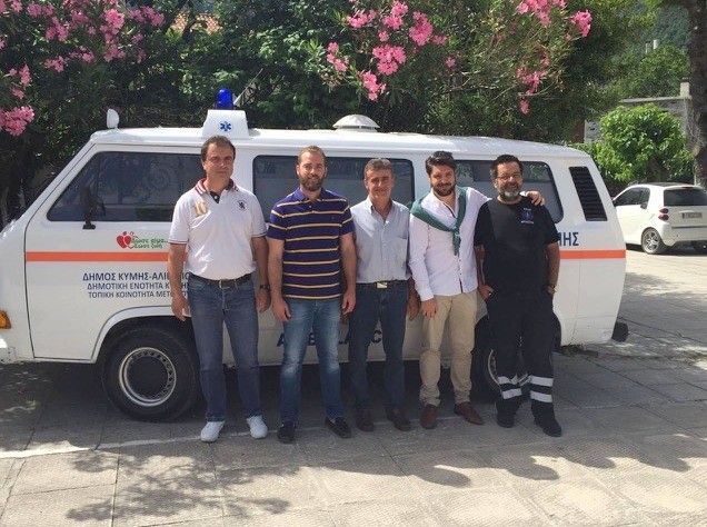 Το Μετόχι Κύμης απέκτησε δικό του ασθενοφόρο