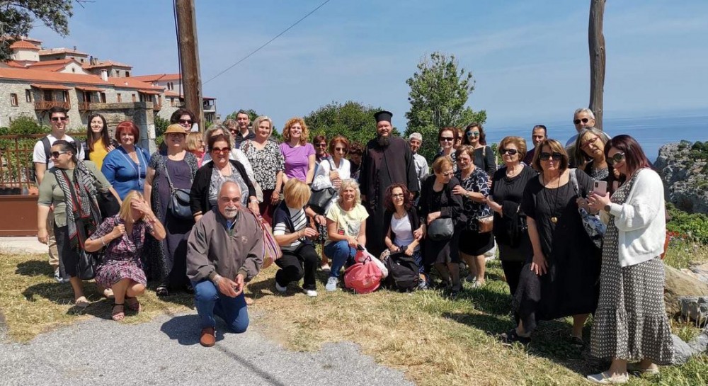 Εκδρομή στα μοναστήρια της Κύμης από την Ενορία Αγίας Παρασκευής