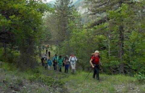 Περπάτησαν στις καταπράσινες πλαγιές του ιστορικού Γράμμου
