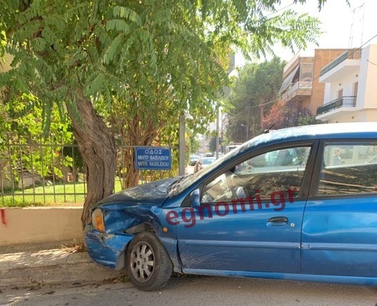 ΧΑΛΚΙΔΑ: Τροχαίο ατύχημα από παραβίαση «Stop»