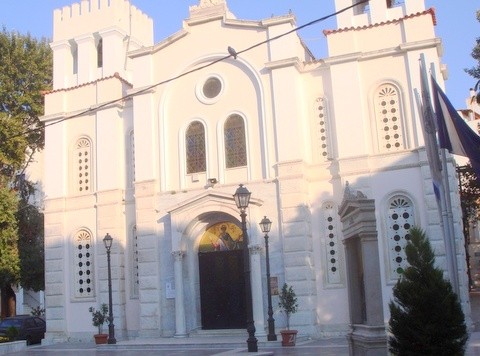 Η θεία λειτουργία του Αγίου Γρηγορίου του Θεολόγου στον Άγιο Δημήτριο