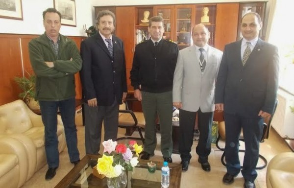 Οι έφεδροι αξιωματικοί στο νέο Διοικητή της Σχολής Πεζικού