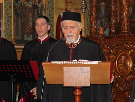 Εκκλησιαστικοί ύμνοι στον ιερό ναό Παμμεγίστων Ταξιαρχών