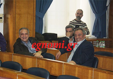ΕΠΙΜΕΛΗΤΗΡΙΟ ΕΥΒΟΙΑΣ: Λαλανίτης και Κωνσταντίνου παρόντες και χαμογελαστοί