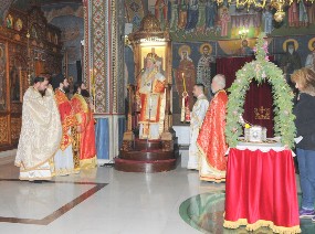 Αναχώρησε για την Μυτιλήνη η Τιμία Κάρα του Αγίου Ραφαήλ