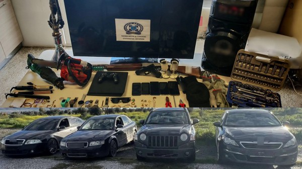 Συμμορία με δράση και στην Χαλκίδα εξαρθρώθηκε από την Αστυνομία - Διέπραξε 36 κλοπές και 2 ληστείες