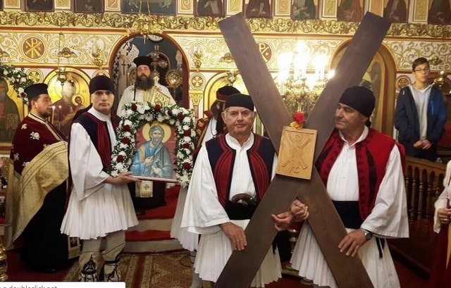 ΜΑΛΑΚΩΝΤΑΣ ΕΡΕΤΡΙΑΣ: Λαμπρή γιορτή για τον Άγιο Ανδρέα
