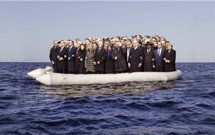Ολοι οι ηγέτες της Ευρώπης σε μια βάρκα...