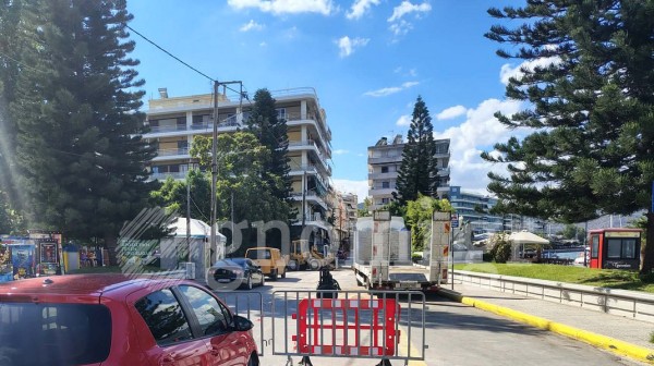 ΧΑΛΚΙΔΑ: Η οδός Φαρμακίδου παραμένει κλειστή - Πότε αναμένεται να ανοίξει