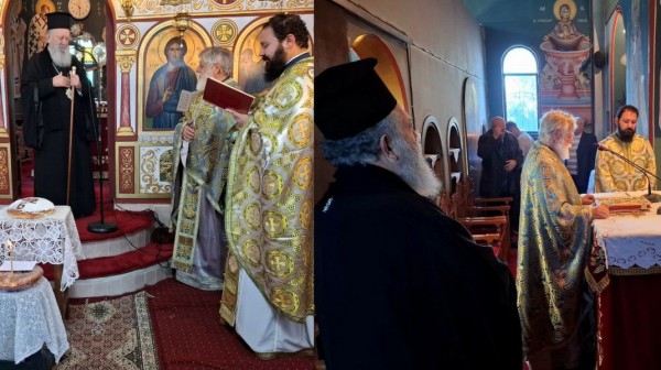 Αρχιερατική παρουσία στον Μαλακώντα για τη μνήμη του Αγίου Θεαγένους