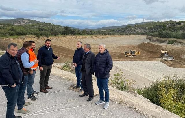 ΒΑΣΙΛΙΚΟ: Επιθεώρηση αντιπλημμυρικών έργων στον ποταμό Λήλαντα