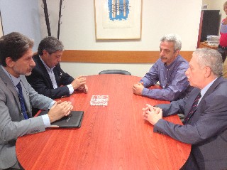 Συνάντηση Κουβέλη, Αναγνωστάκη με τον Παλαιστίνιο πρέσβη